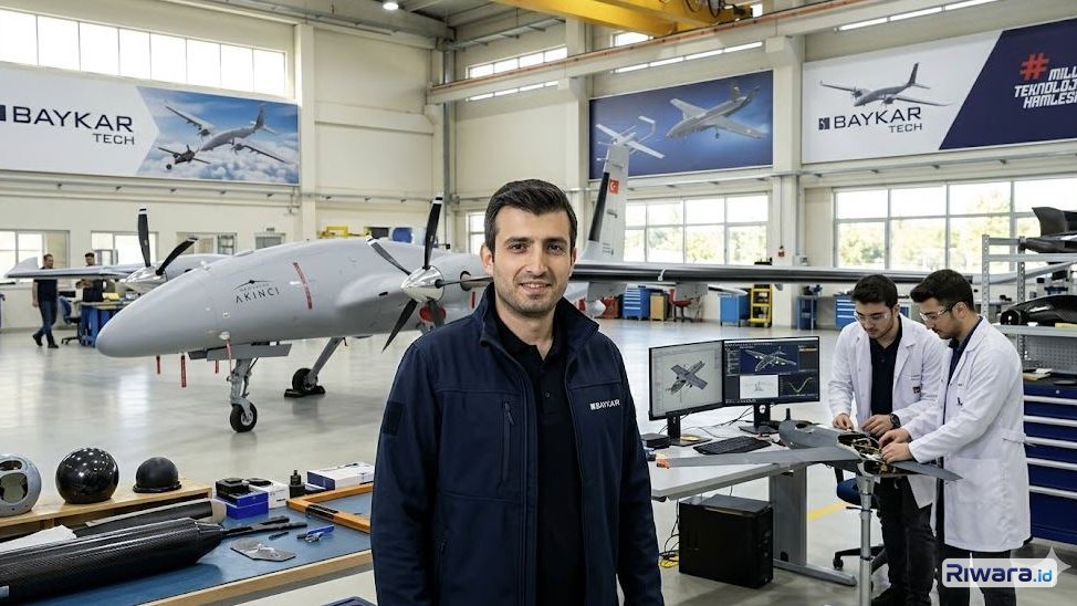 Seluk Bayraktar tokoh di balik majunya industri drone Turki dibuat dengan bantuan Gemini AI